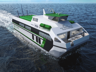 TECO 2030 and Umoe Mandal receives preliminary approval for high-speed vessel design